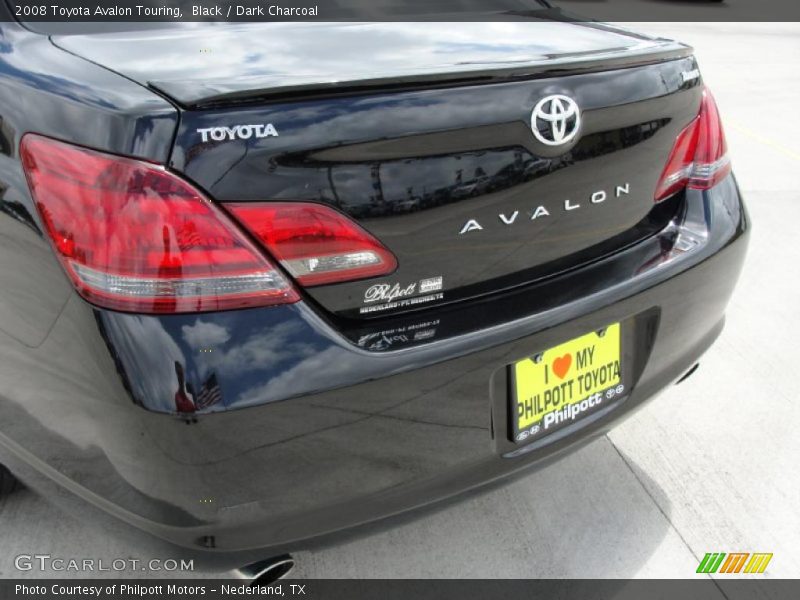 Black / Dark Charcoal 2008 Toyota Avalon Touring