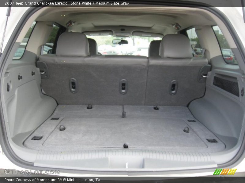Stone White / Medium Slate Gray 2007 Jeep Grand Cherokee Laredo