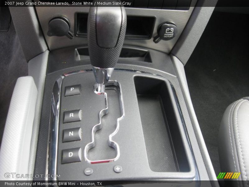 Stone White / Medium Slate Gray 2007 Jeep Grand Cherokee Laredo