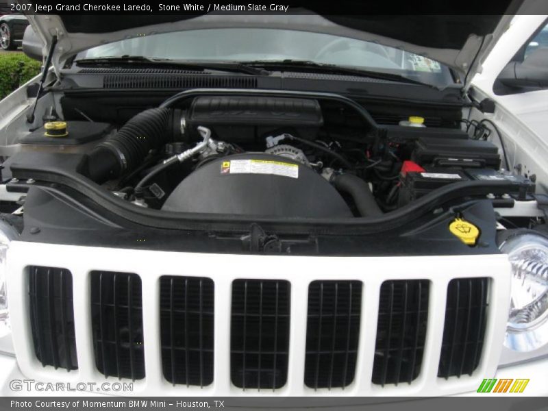 Stone White / Medium Slate Gray 2007 Jeep Grand Cherokee Laredo