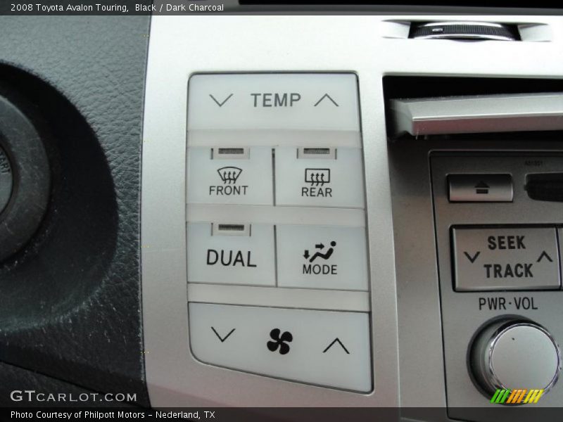 Black / Dark Charcoal 2008 Toyota Avalon Touring