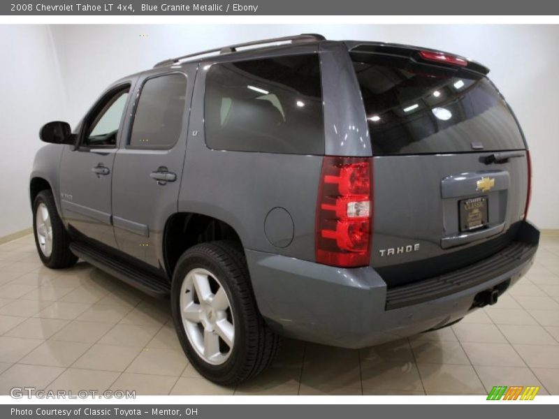 Blue Granite Metallic / Ebony 2008 Chevrolet Tahoe LT 4x4