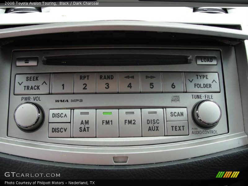 Black / Dark Charcoal 2008 Toyota Avalon Touring