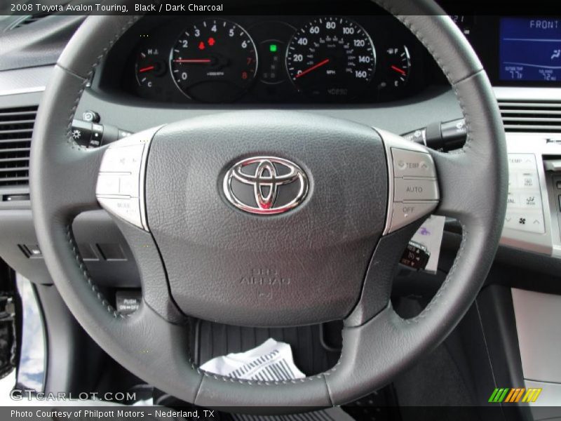 Black / Dark Charcoal 2008 Toyota Avalon Touring
