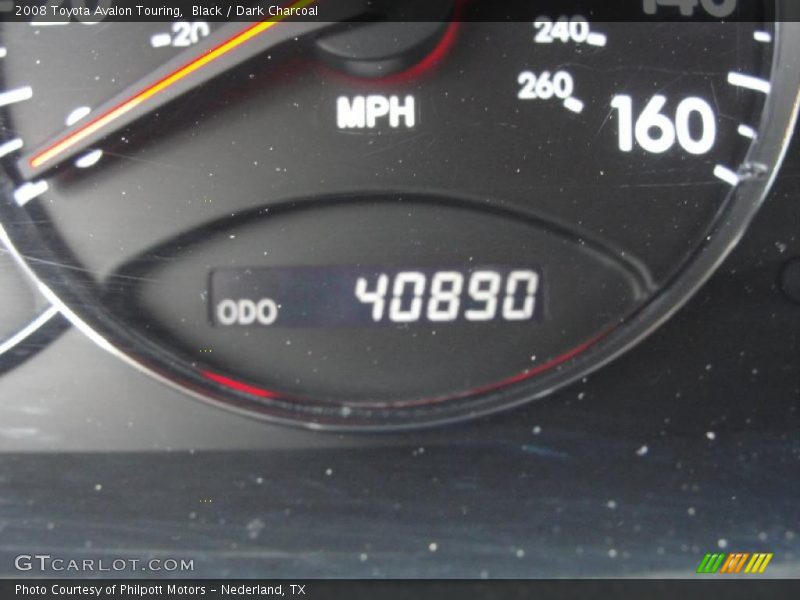Black / Dark Charcoal 2008 Toyota Avalon Touring