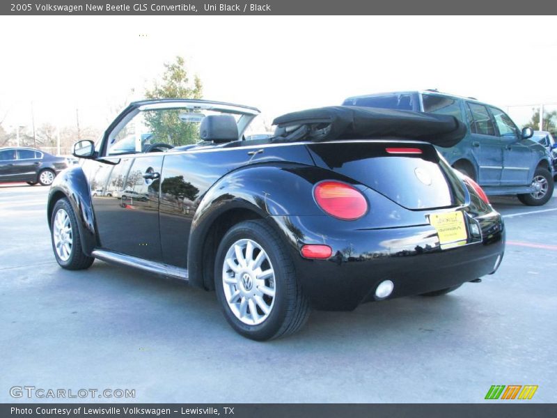 Uni Black / Black 2005 Volkswagen New Beetle GLS Convertible
