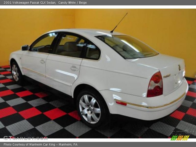 Candy White / Beige 2001 Volkswagen Passat GLX Sedan