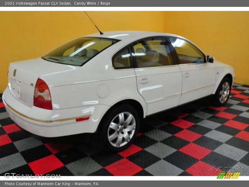 Candy White / Beige 2001 Volkswagen Passat GLX Sedan