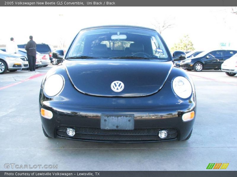 Uni Black / Black 2005 Volkswagen New Beetle GLS Convertible