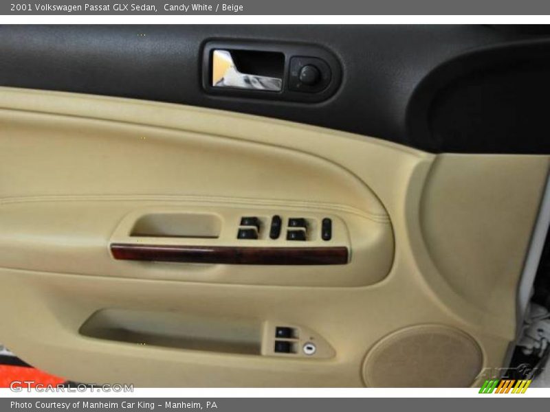 Candy White / Beige 2001 Volkswagen Passat GLX Sedan