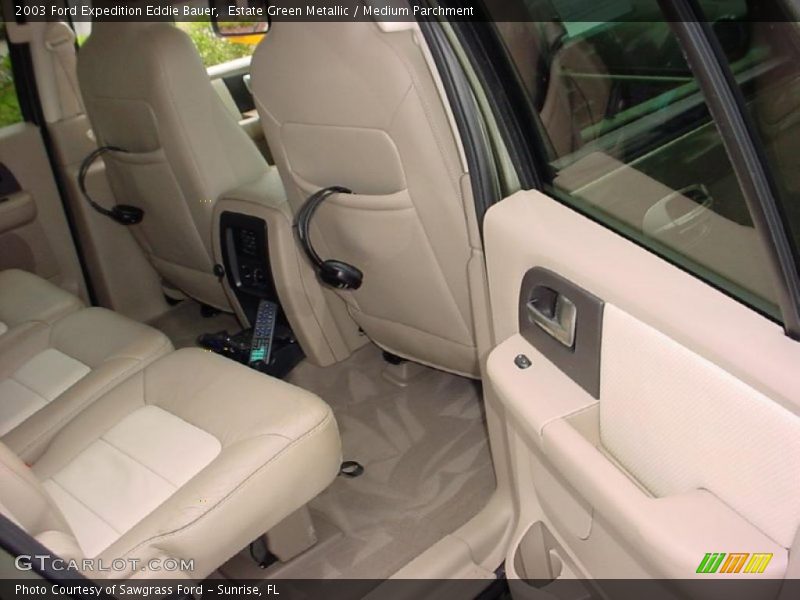 Estate Green Metallic / Medium Parchment 2003 Ford Expedition Eddie Bauer