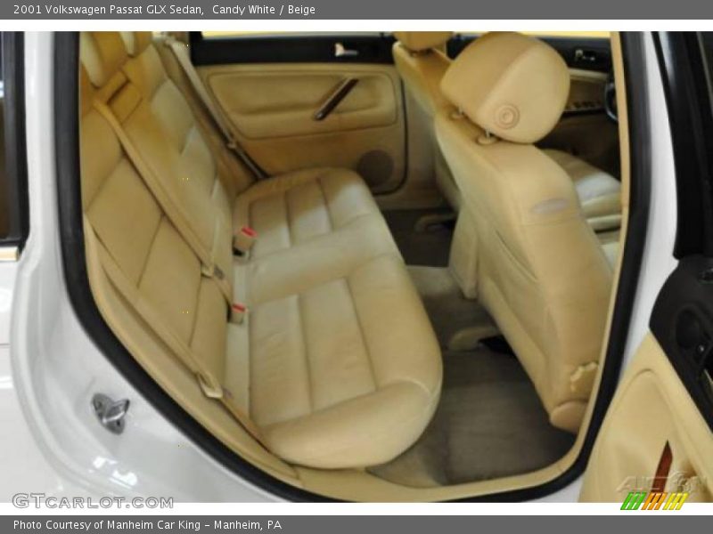 Candy White / Beige 2001 Volkswagen Passat GLX Sedan