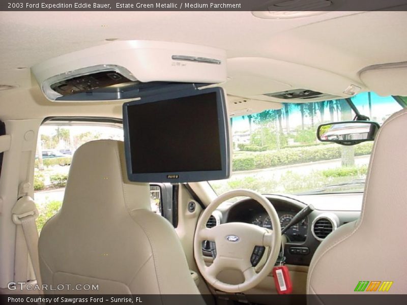 Estate Green Metallic / Medium Parchment 2003 Ford Expedition Eddie Bauer