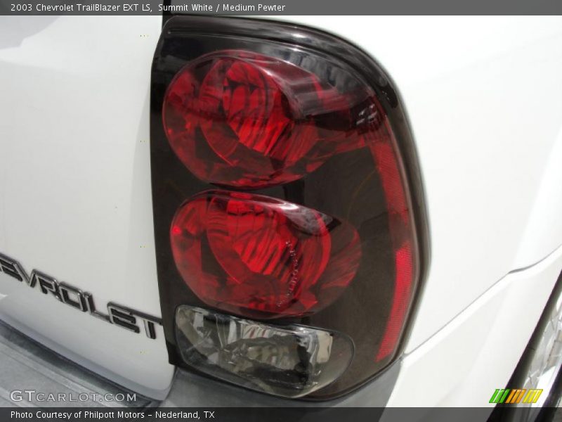 Summit White / Medium Pewter 2003 Chevrolet TrailBlazer EXT LS