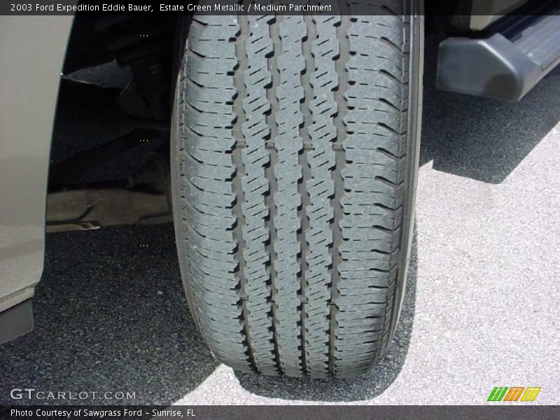 Estate Green Metallic / Medium Parchment 2003 Ford Expedition Eddie Bauer