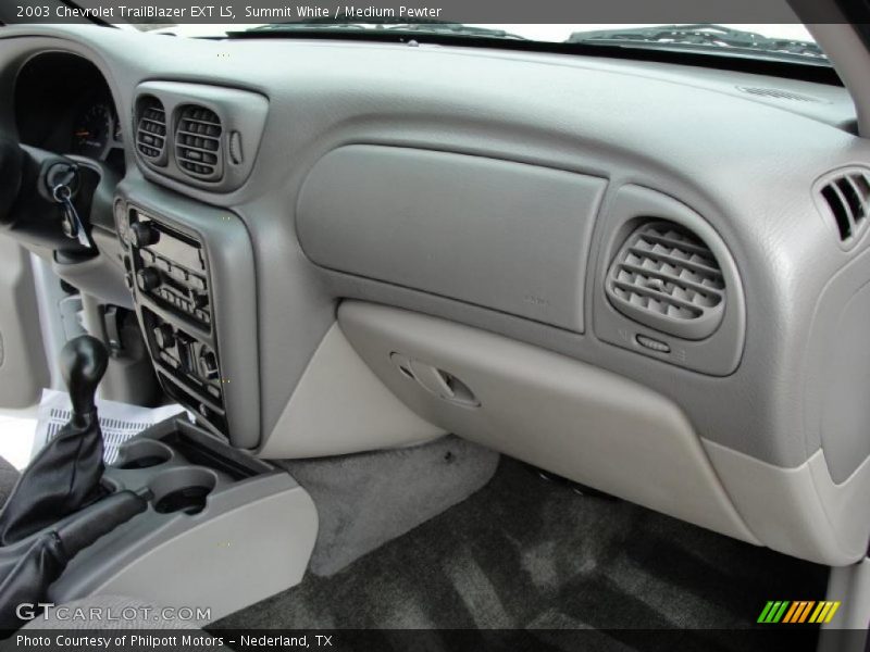 Summit White / Medium Pewter 2003 Chevrolet TrailBlazer EXT LS