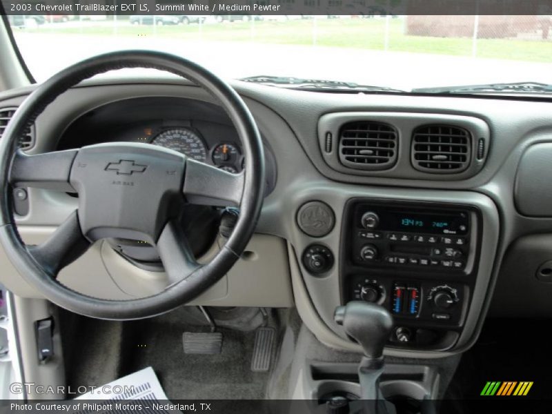 Summit White / Medium Pewter 2003 Chevrolet TrailBlazer EXT LS