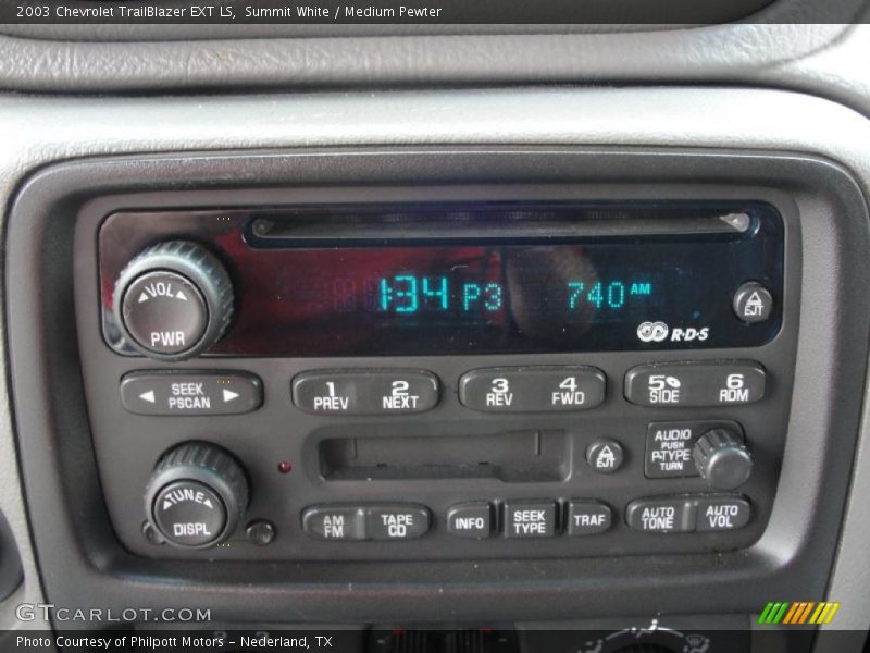 Summit White / Medium Pewter 2003 Chevrolet TrailBlazer EXT LS