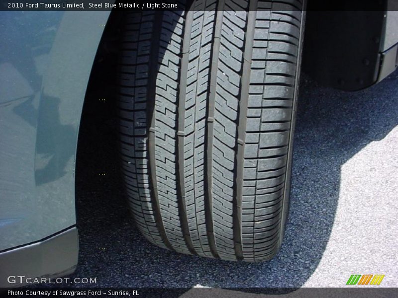Steel Blue Metallic / Light Stone 2010 Ford Taurus Limited