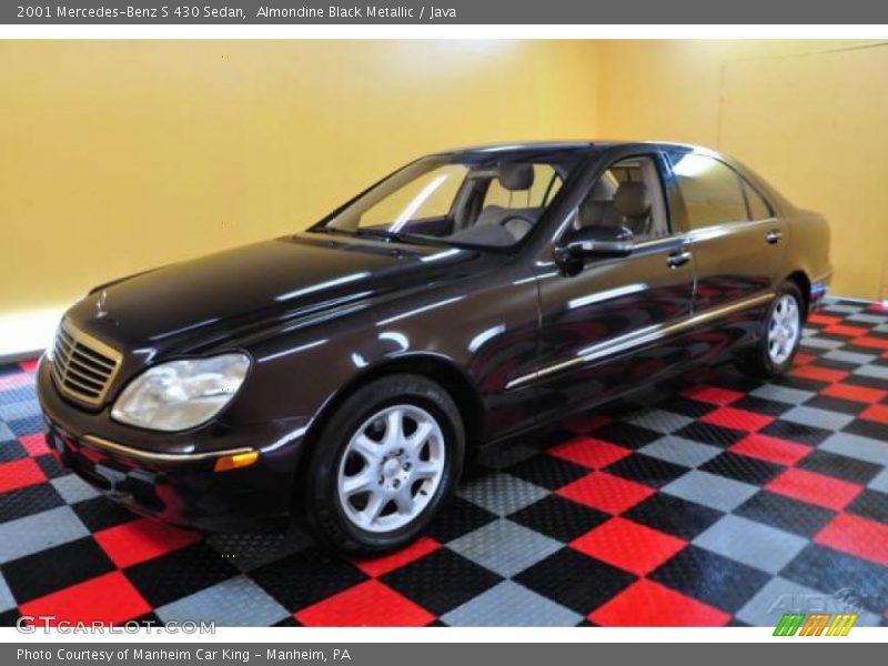 Almondine Black Metallic / Java 2001 Mercedes-Benz S 430 Sedan