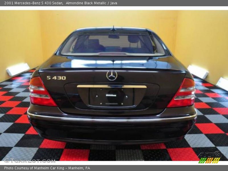 Almondine Black Metallic / Java 2001 Mercedes-Benz S 430 Sedan