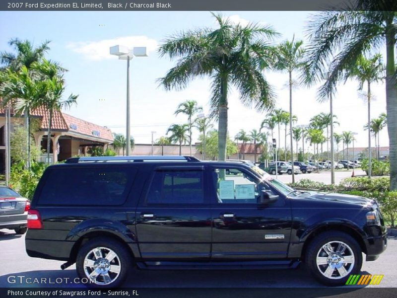 Black / Charcoal Black 2007 Ford Expedition EL Limited