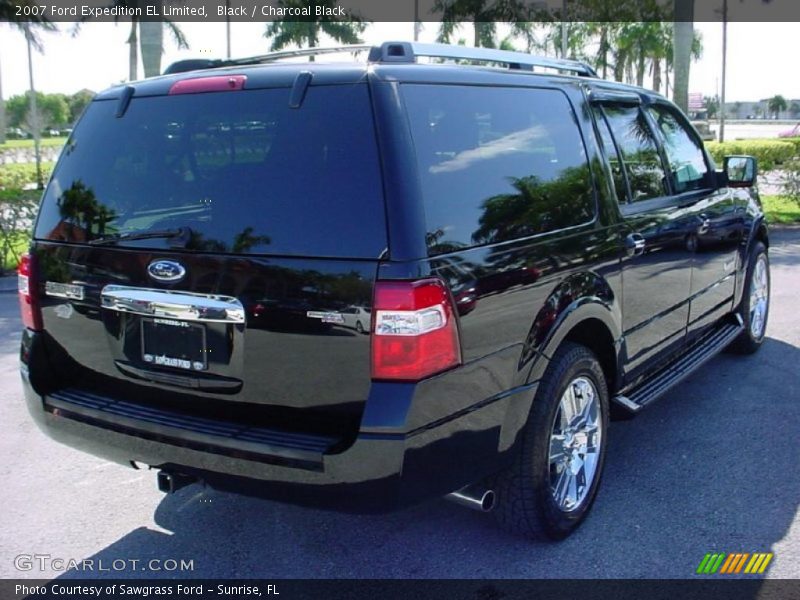 Black / Charcoal Black 2007 Ford Expedition EL Limited