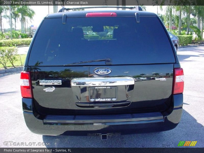 Black / Charcoal Black 2007 Ford Expedition EL Limited