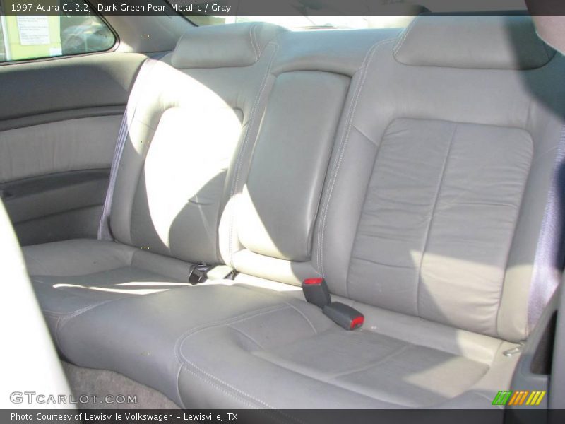 Dark Green Pearl Metallic / Gray 1997 Acura CL 2.2