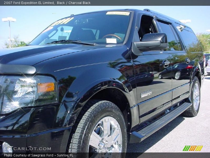 Black / Charcoal Black 2007 Ford Expedition EL Limited