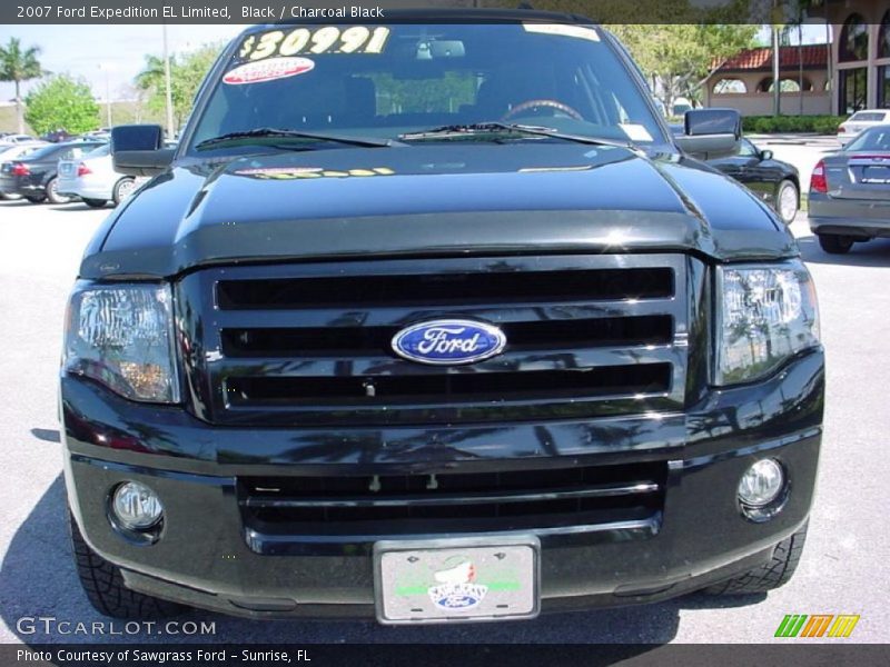 Black / Charcoal Black 2007 Ford Expedition EL Limited