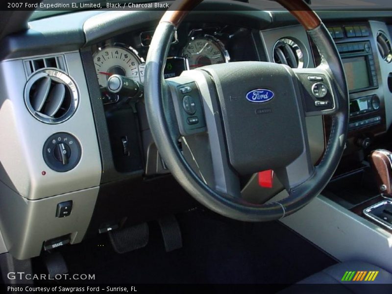 Black / Charcoal Black 2007 Ford Expedition EL Limited