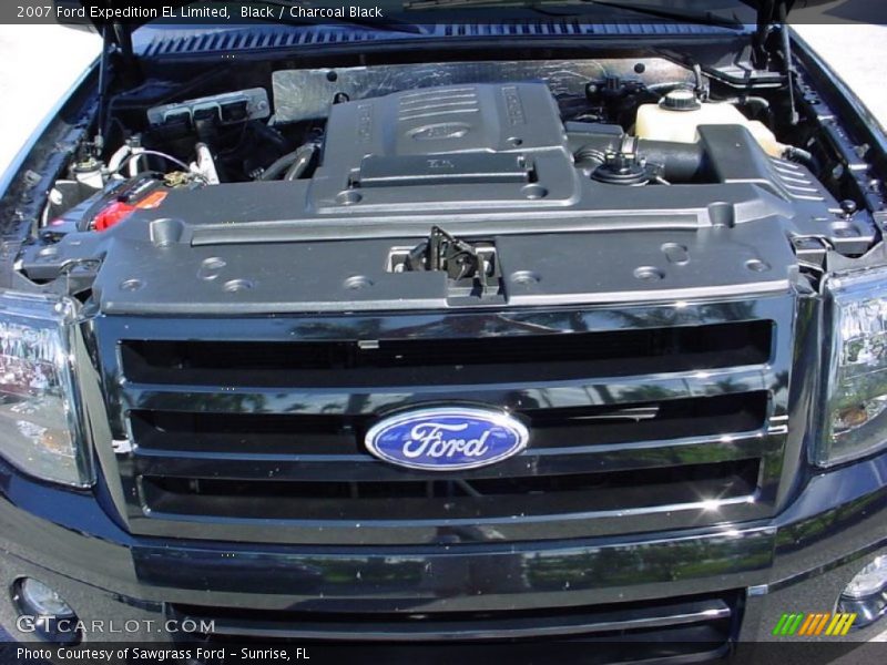 Black / Charcoal Black 2007 Ford Expedition EL Limited