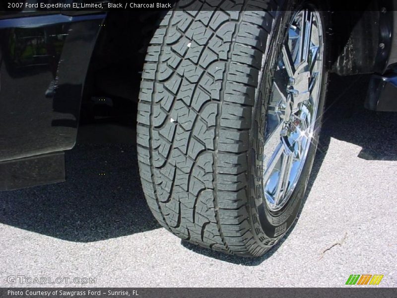 Black / Charcoal Black 2007 Ford Expedition EL Limited