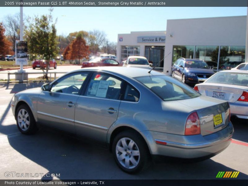 Stonehenge Grey Metallic / Anthracite 2005 Volkswagen Passat GLS 1.8T 4Motion Sedan