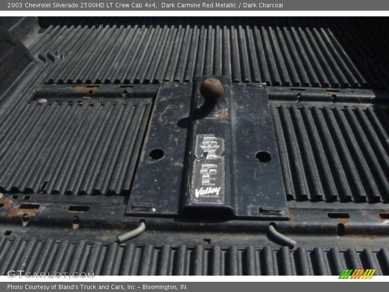 Dark Carmine Red Metallic / Dark Charcoal 2003 Chevrolet Silverado 2500HD LT Crew Cab 4x4
