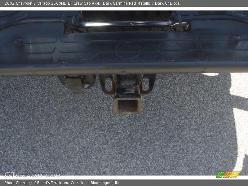 Dark Carmine Red Metallic / Dark Charcoal 2003 Chevrolet Silverado 2500HD LT Crew Cab 4x4