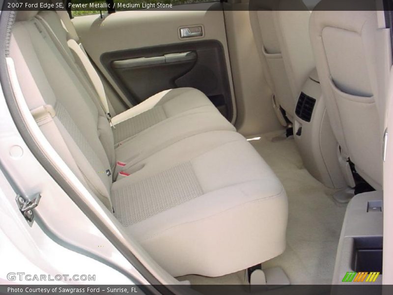 Pewter Metallic / Medium Light Stone 2007 Ford Edge SE