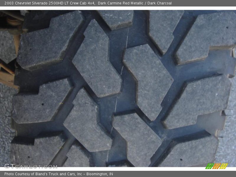 Dark Carmine Red Metallic / Dark Charcoal 2003 Chevrolet Silverado 2500HD LT Crew Cab 4x4