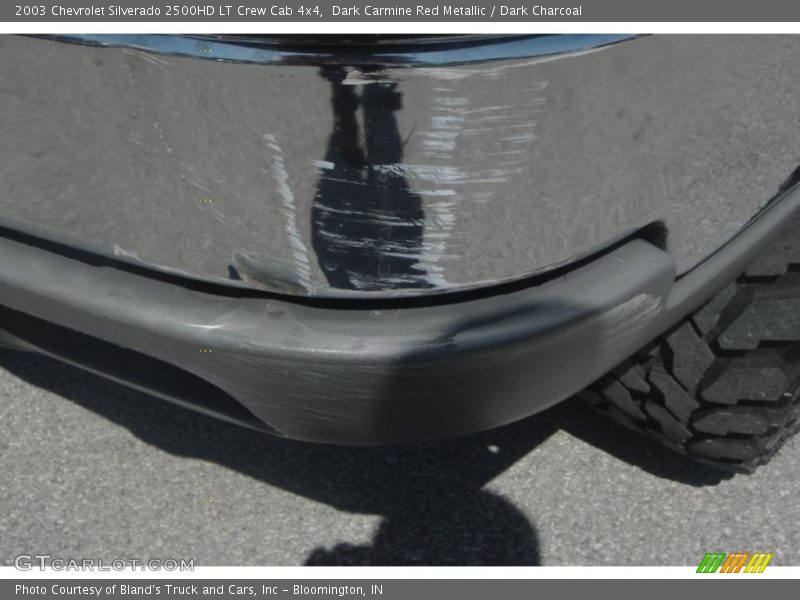 Dark Carmine Red Metallic / Dark Charcoal 2003 Chevrolet Silverado 2500HD LT Crew Cab 4x4