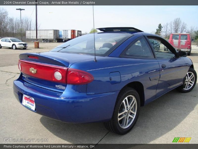Arrival Blue Metallic / Graphite 2004 Chevrolet Cavalier Coupe