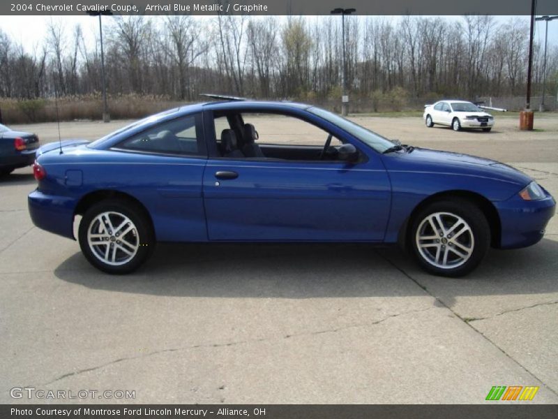 Arrival Blue Metallic / Graphite 2004 Chevrolet Cavalier Coupe