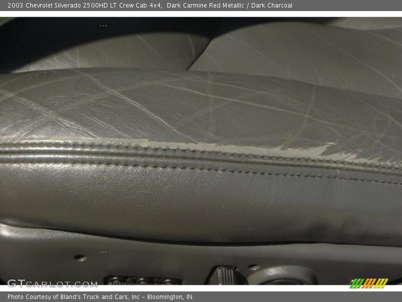 Dark Carmine Red Metallic / Dark Charcoal 2003 Chevrolet Silverado 2500HD LT Crew Cab 4x4