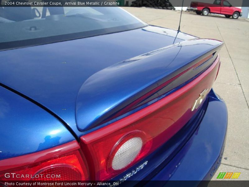 Arrival Blue Metallic / Graphite 2004 Chevrolet Cavalier Coupe
