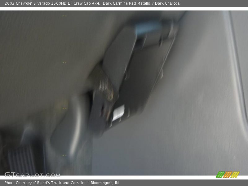 Dark Carmine Red Metallic / Dark Charcoal 2003 Chevrolet Silverado 2500HD LT Crew Cab 4x4