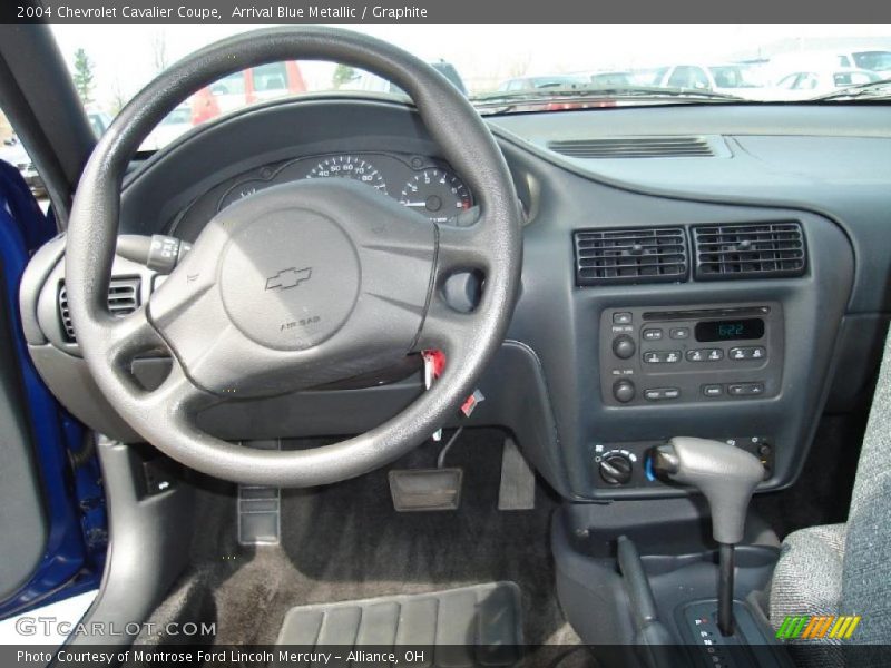 Arrival Blue Metallic / Graphite 2004 Chevrolet Cavalier Coupe