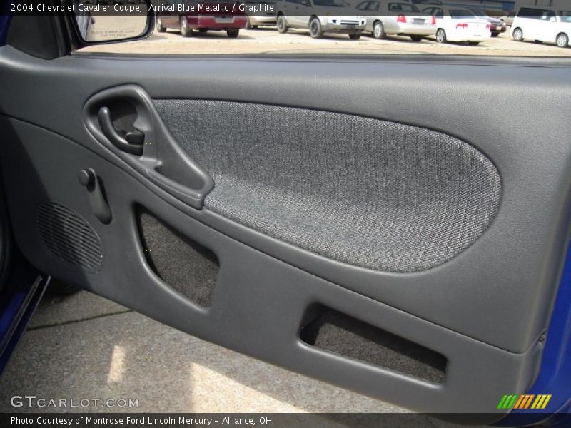 Arrival Blue Metallic / Graphite 2004 Chevrolet Cavalier Coupe