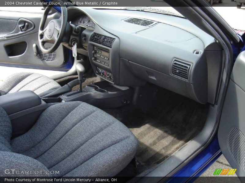 Arrival Blue Metallic / Graphite 2004 Chevrolet Cavalier Coupe