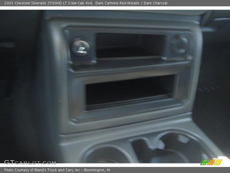 Dark Carmine Red Metallic / Dark Charcoal 2003 Chevrolet Silverado 2500HD LT Crew Cab 4x4