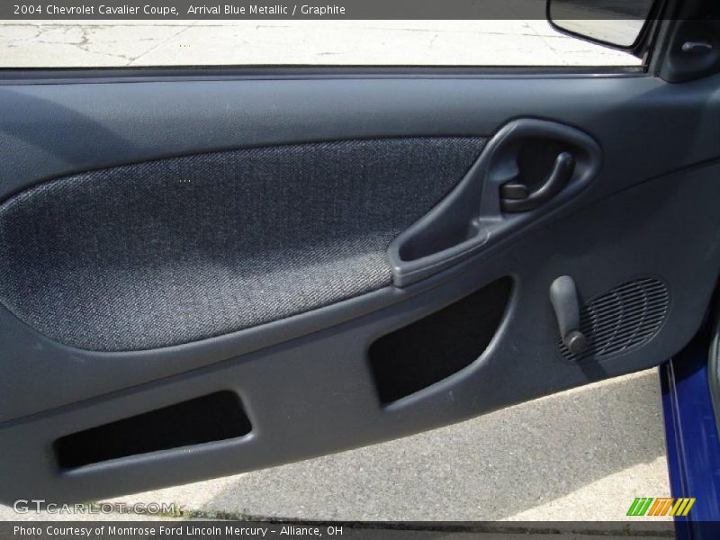 Arrival Blue Metallic / Graphite 2004 Chevrolet Cavalier Coupe